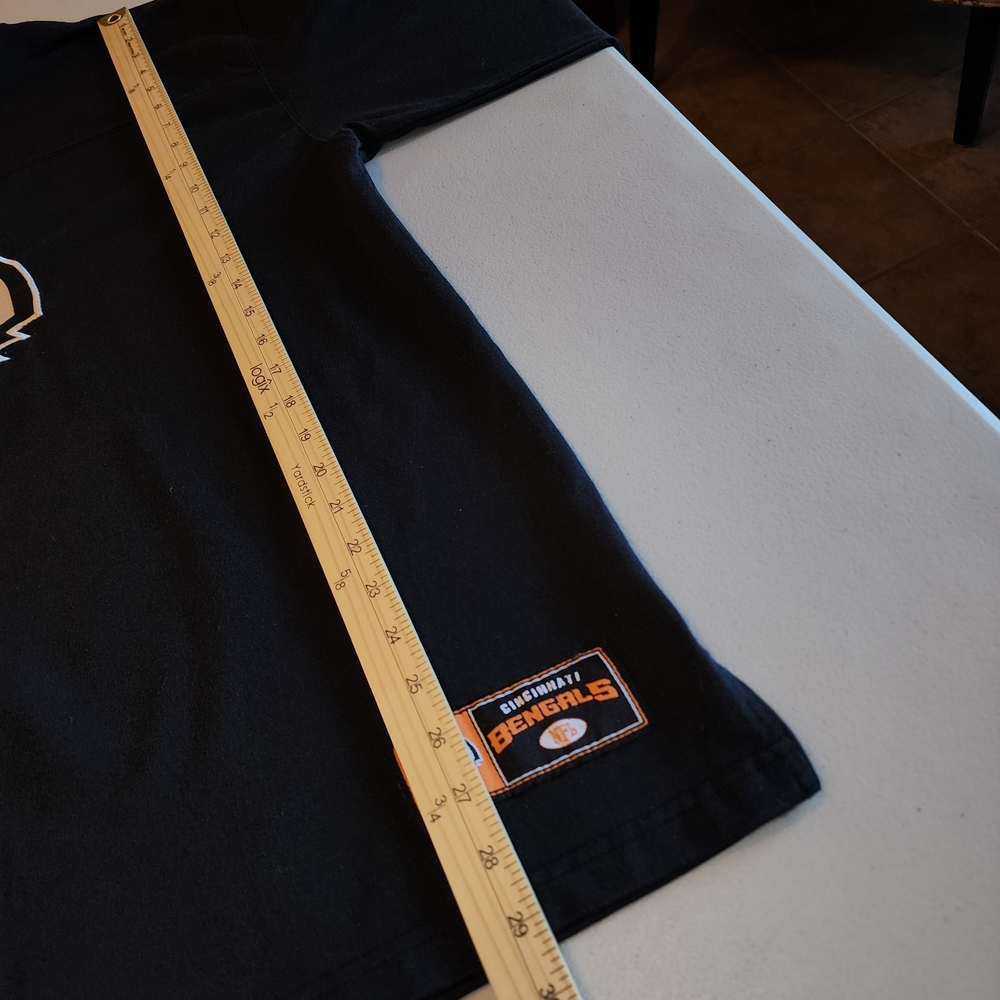NFL Cincinnati Bengals Mens XL Black Long Sleeve Shirt - Picture 10 of 10